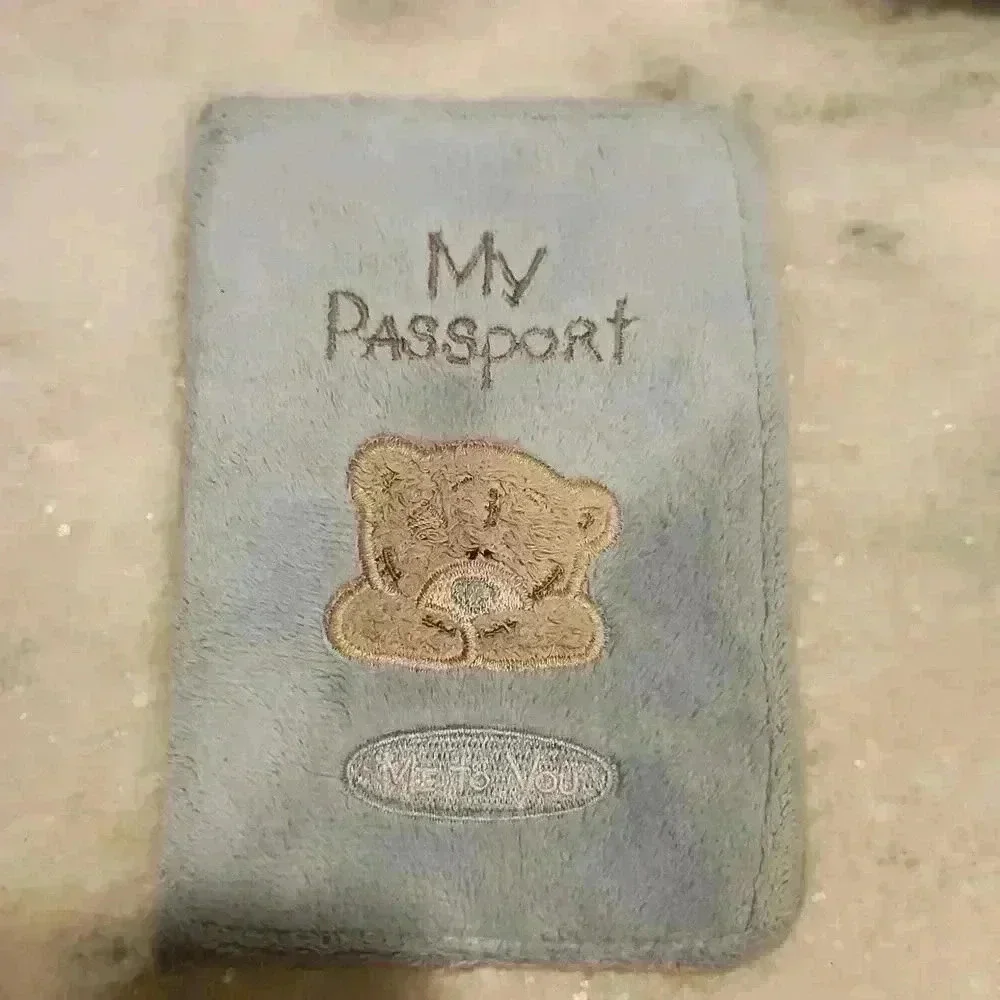 Tatty Teddy Passport Holder – Soft Plush Cover